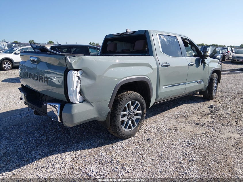 2024 Toyota Tundra VIN 5TFMC5DB6RX077039 IAAI salvage auction — FRONT & REAR, Salvage (Arkansas), sold $9,600 on 2026-07-09 (photo 4)