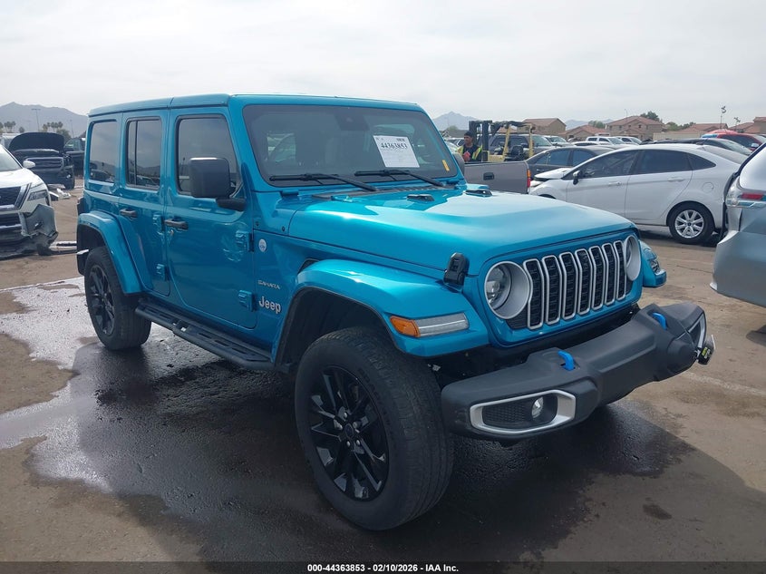 2024 Jeep Grand wagoneer VIN 1C4RJXP64RW191584 IAAI salvage auction — FRONT END, Salvage Title, sold $15,450 on 2026-07-28 (photo 1)