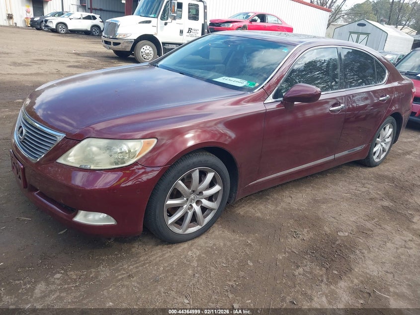 2007 Lexus Ls 460 VIN JTHBL46F475049040 IAAI salvage auction — ELECTRICAL, Clear (Virginia), sold $875 on 2026-07-30 (photo 2)