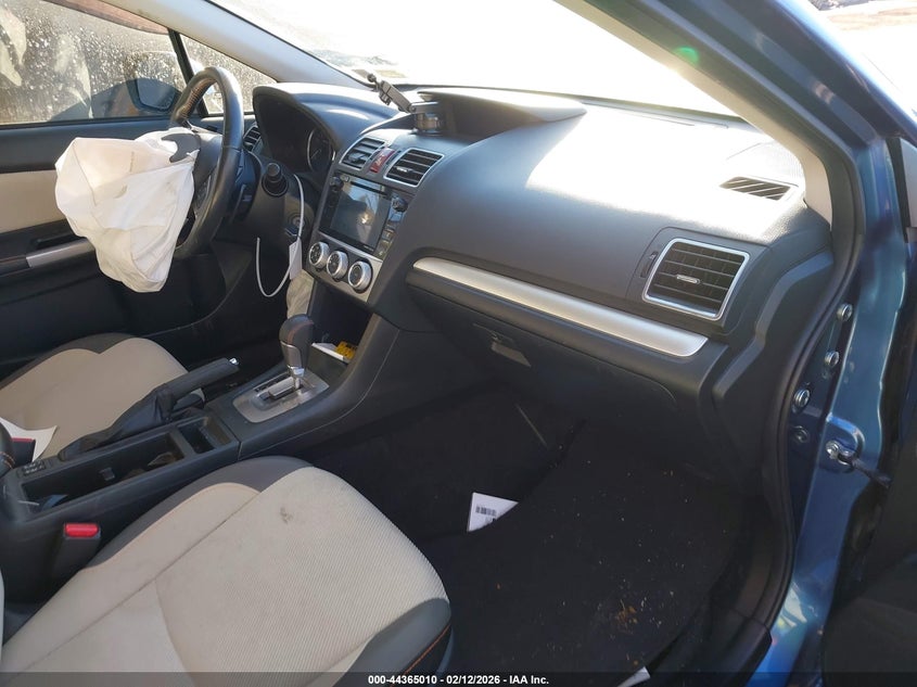 2016 Subaru Xv VIN JF2GPADC2G8275791 IAAI salvage auction — FRONT END, Mv-907A (New York), sold $25 on 2026-07-21 (photo 5)