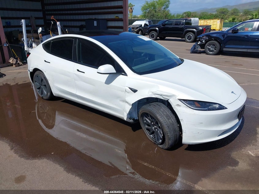 2025 Tesla Model 3 VIN 5YJ3E1EA0SF981943 — IAAI salvage auction photo