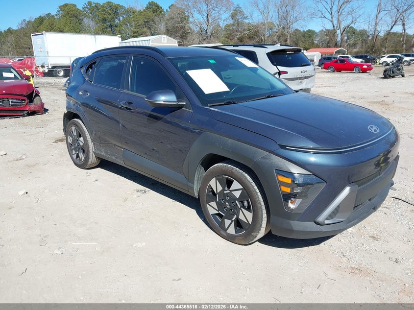 2024 Hyundai Kona VIN KM8HB3ABXRU066748 IAAI salvage auction — REAR END, Salvage (Georgia), sold $25 on 2026-07-31 (photo 1)
