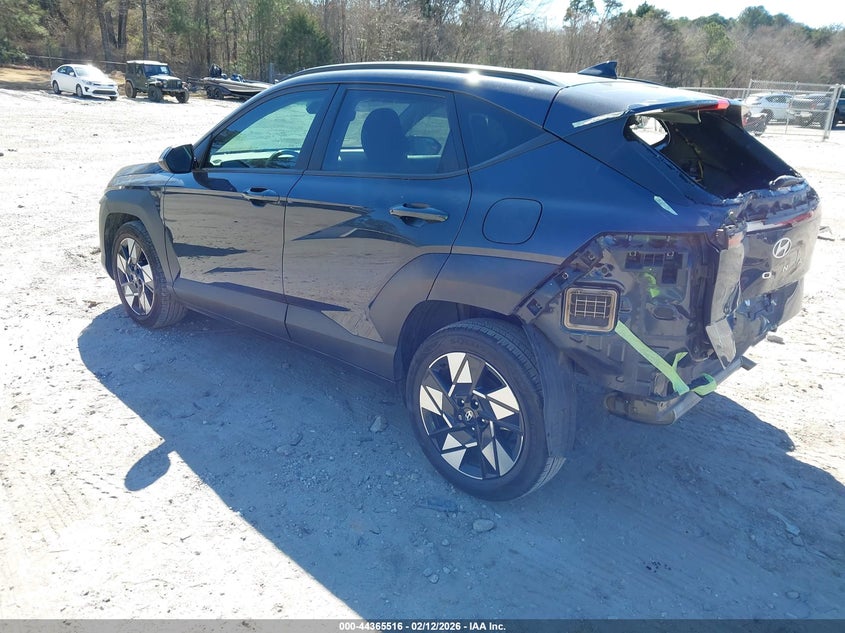 2024 Hyundai Kona VIN KM8HB3ABXRU066748 IAAI salvage auction — REAR END, Salvage (Georgia), sold $25 on 2026-07-31 (photo 3)