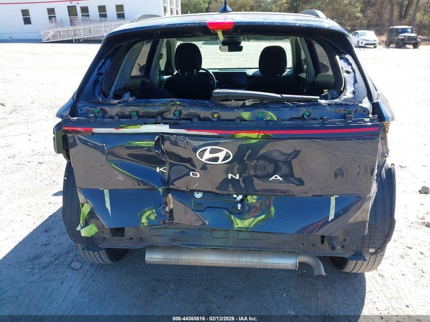 2024 Hyundai Kona VIN KM8HB3ABXRU066748 IAAI salvage auction — REAR END, Salvage (Georgia), sold $25 on 2026-07-31 (photo 6)
