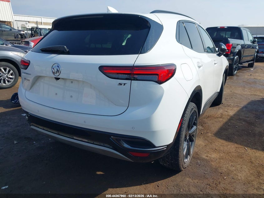 2022 Buick Envision VIN LRBAZLR47ND053424 IAAI salvage auction — FRONT END, Salvage Title, sold $2,600 on 2026-07-29 (photo 4)