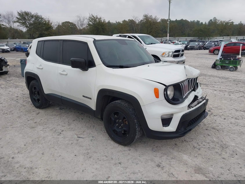 2020 Jeep Renegade VIN ZACNJAAB1LPL00862 IAAI salvage auction — FRONT END, Salvage Title, sold $350 on 2026-07-09 (photo 1)