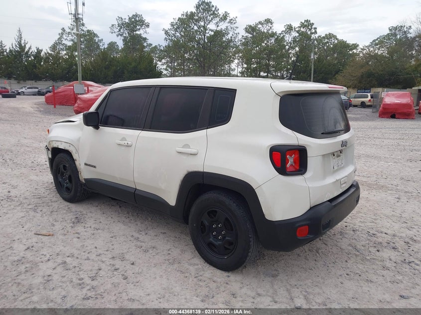 2020 Jeep Renegade VIN ZACNJAAB1LPL00862 IAAI salvage auction — FRONT END, Salvage Title, sold $350 on 2026-07-09 (photo 3)