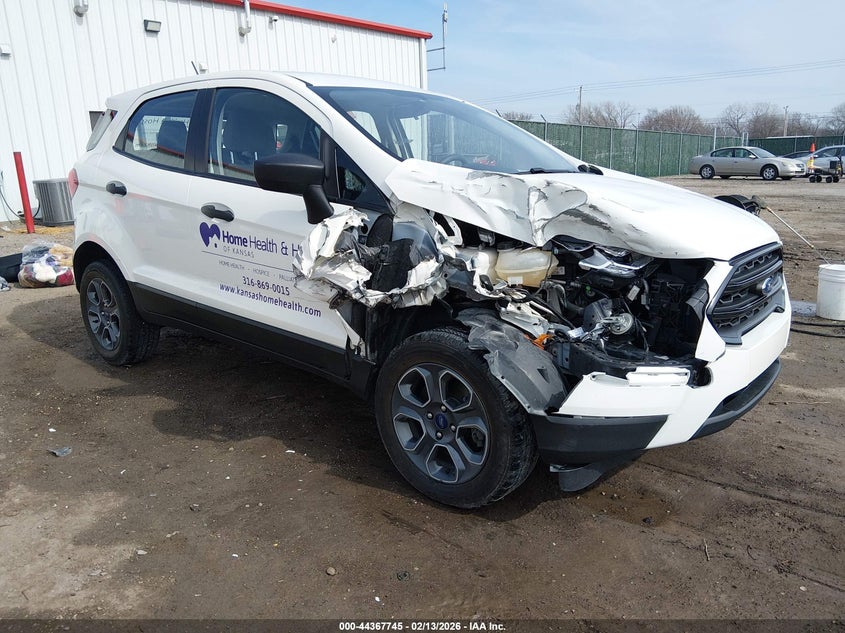 2022 Ford Ecosport VIN MAJ6S3FL0NC466918 IAAI salvage auction — RIGHT FRONT, Salvage Title, sold $1,300 on 2026-07-10 (photo 1)