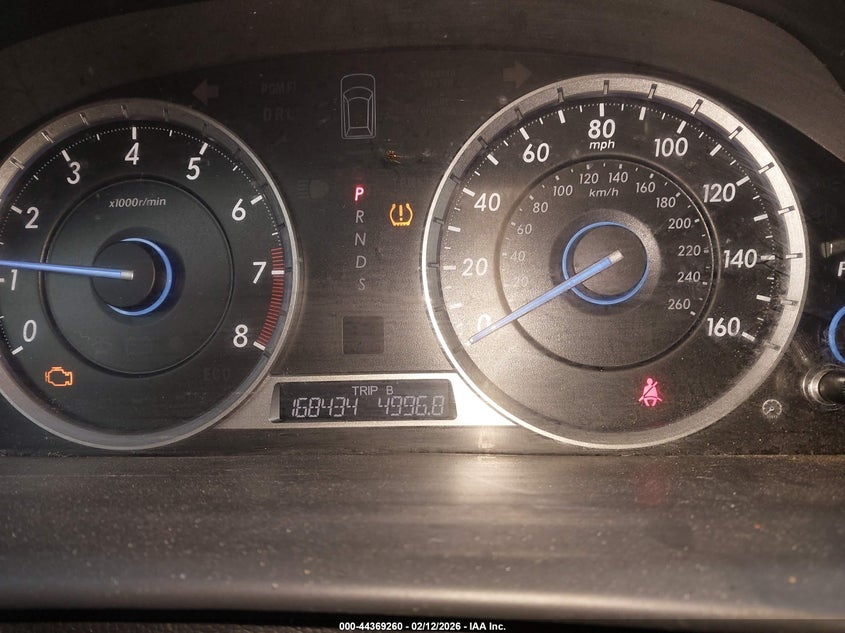 2014 Honda Crosstour VIN 5J6TF2H59EL001008 IAAI salvage auction — FRONT END, Salvage Title, sold $875 on 2026-07-20 (photo 7)