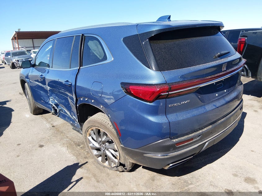 2026 Buick Enclave VIN 5GAERAKSXTJ195153 IAAI salvage auction — LEFT SIDE, Enterprise Vehicles Clear Only (Texas), sold $18,600 on 2026-07-29 (photo 3)
