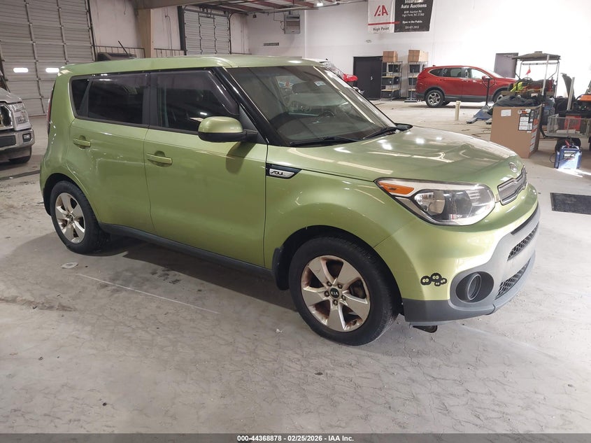 2018 Kia Soul VIN KNDJN2A23J7902586 IAAI salvage auction — NORMAL WEAR, Salvage Title, sold $25 on 2026-07-30 (photo 1)