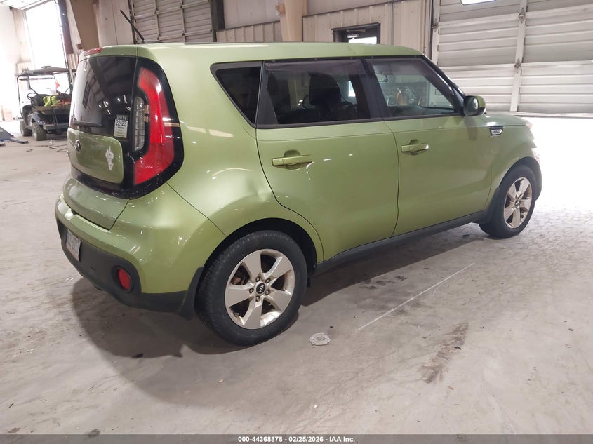 2018 Kia Soul VIN KNDJN2A23J7902586 IAAI salvage auction — NORMAL WEAR, Salvage Title, sold $25 on 2026-07-30 (photo 4)