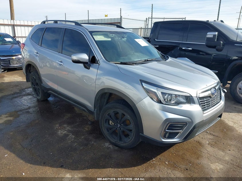 2020 Subaru Forester VIN JF2SKAUC5LH450005 IAAI salvage auction — LEFT FRONT, Original (Texas), sold $3,050 on 2026-07-14 (photo 1)
