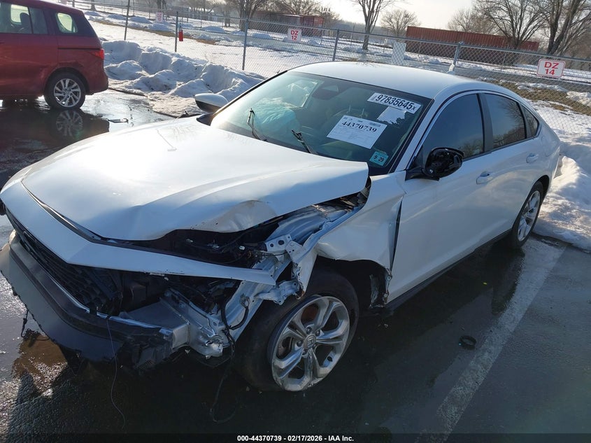 2024 Honda Accord VIN 1HGCY1F25RA065522 IAAI salvage auction — FRONT & REAR, Salvage (New Jersey), sold $4,400 on 2026-08-03 (photo 2)