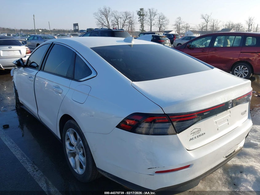 2024 Honda Accord VIN 1HGCY1F25RA065522 IAAI salvage auction — FRONT & REAR, Salvage (New Jersey), sold $4,400 on 2026-08-03 (photo 3)