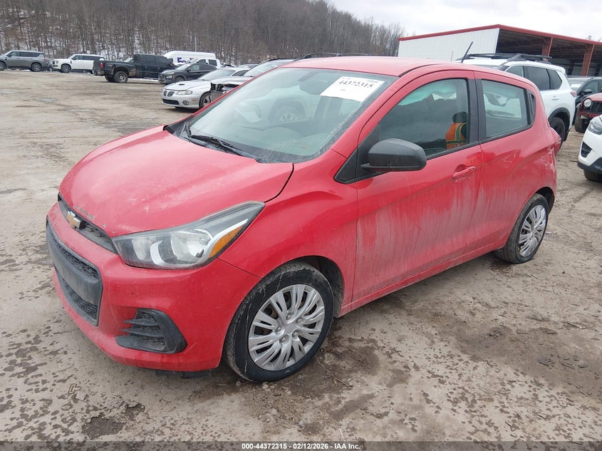 2017 Chevrolet Spark VIN KL8CA6SAXHC716099 IAAI salvage auction — RIGHT SIDE, Salvage (West Virginia), sold $800 on 2026-07-16 (photo 2)