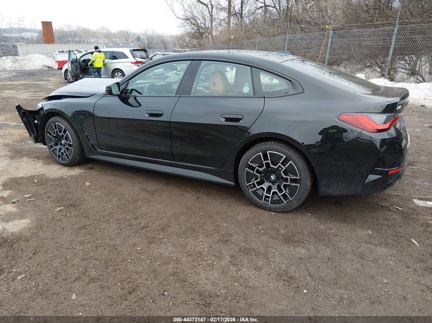 2025 BMW I4 VIN WBY43HD02SFV80559 IAAI salvage auction — FRONT END, Salvage (Pennsylvania), sold $15,525 on 2026-07-30 (photo 3)