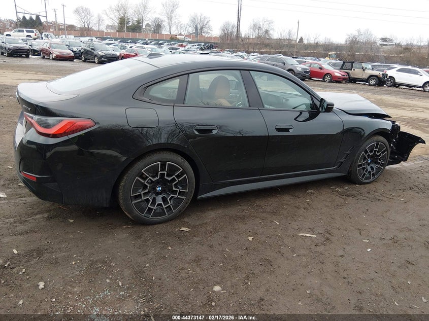 2025 BMW I4 VIN WBY43HD02SFV80559 IAAI salvage auction — FRONT END, Salvage (Pennsylvania), sold $15,525 on 2026-07-30 (photo 4)