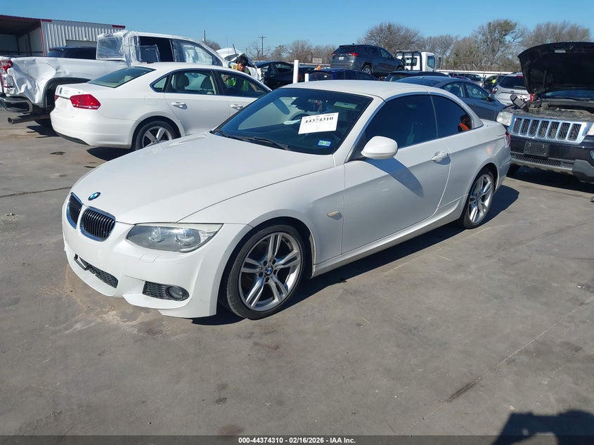 2012 BMW 3er VIN WBADW3C57CE821402 IAAI salvage auction — RIGHT SIDE, Salvage Title, sold $800 on 2026-07-28 (photo 2)