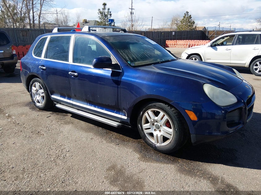 2004 Porsche Cayenne VIN WP1AC29P34LA94689 IAAI salvage auction — REAR END, Salvage (Colorado), sold $325 on 2026-07-28 (photo 1)