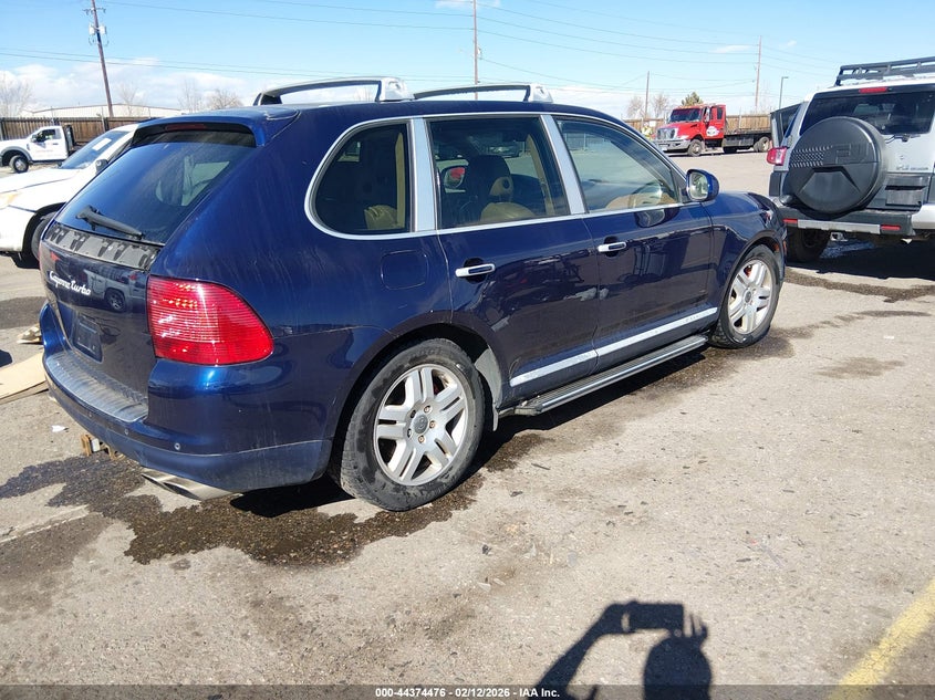 2004 Porsche Cayenne VIN WP1AC29P34LA94689 IAAI salvage auction — REAR END, Salvage (Colorado), sold $325 on 2026-07-28 (photo 4)