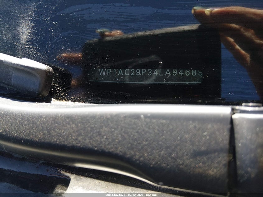 2004 Porsche Cayenne VIN WP1AC29P34LA94689 IAAI salvage auction — REAR END, Salvage (Colorado), sold $325 on 2026-07-28 (photo 9)