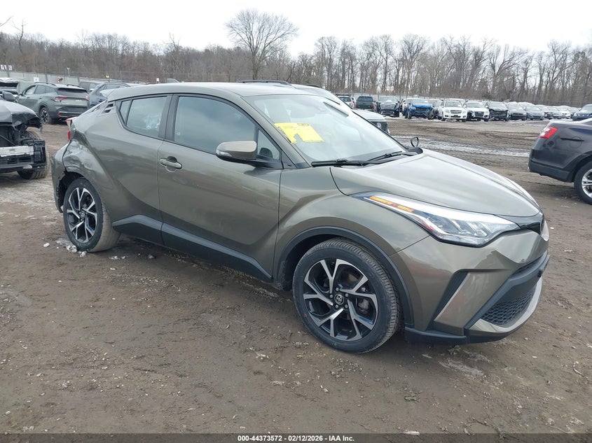 2021 Toyota C-hr VIN NMTKHMBX2MR127899 IAAI salvage auction — LEFT REAR, Salvage (New Jersey), sold $6,750 on 2026-07-14 (photo 1)