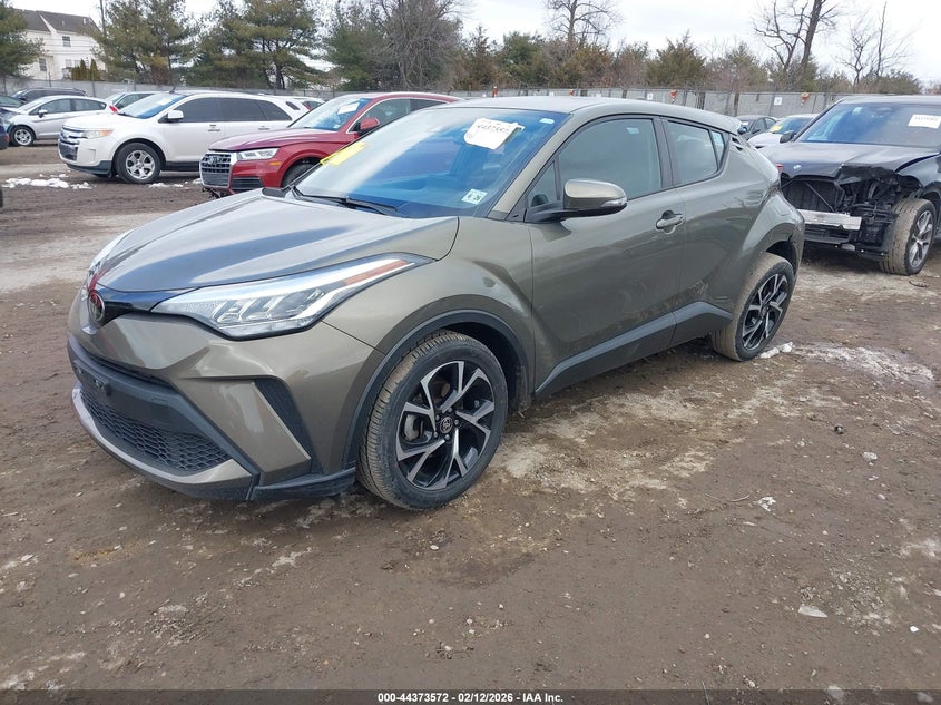 2021 Toyota C-hr VIN NMTKHMBX2MR127899 IAAI salvage auction — LEFT REAR, Salvage (New Jersey), sold $6,750 on 2026-07-14 (photo 2)