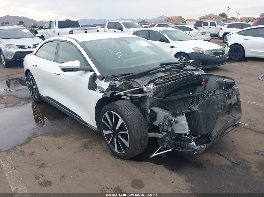 2024 Lucid Air VIN 50EA1TEA0RA002435 — IAAI salvage auction photo