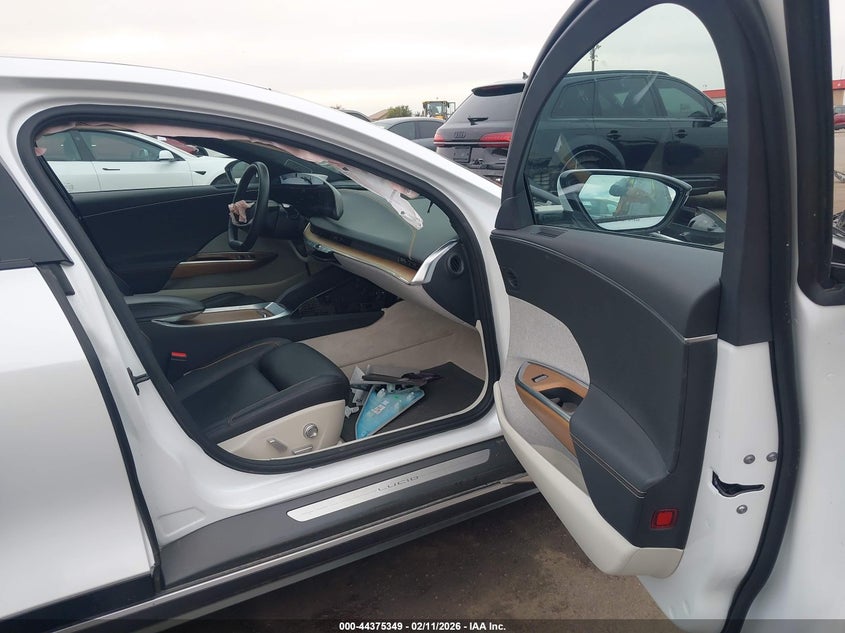 2024 Lucid Air VIN 50EA1TEA0RA002435 IAAI salvage auction — FRONT END, Salvage Title, sold $7,100 on 2026-08-17 (photo 5)