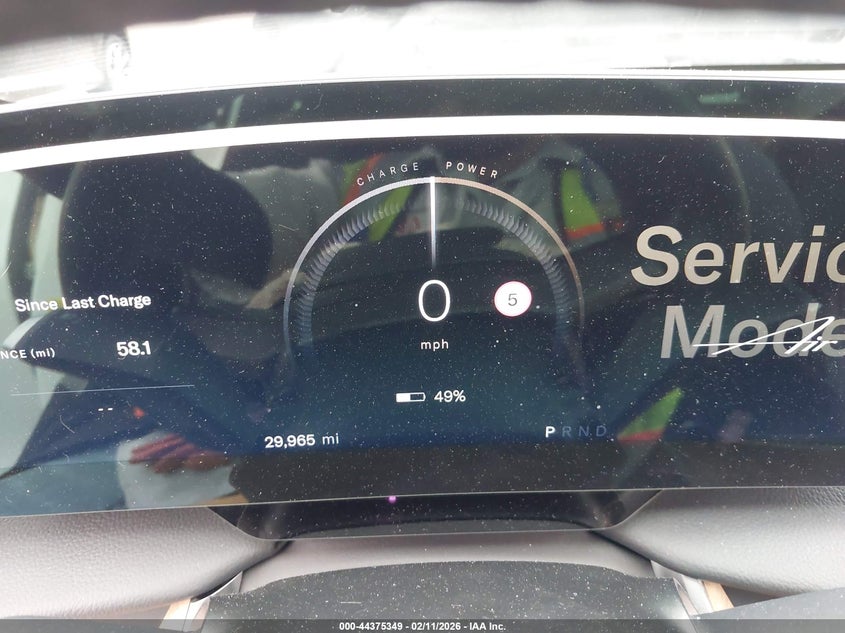 2024 Lucid Air VIN 50EA1TEA0RA002435 IAAI salvage auction — FRONT END, Salvage Title, sold $7,100 on 2026-08-17 (photo 7)