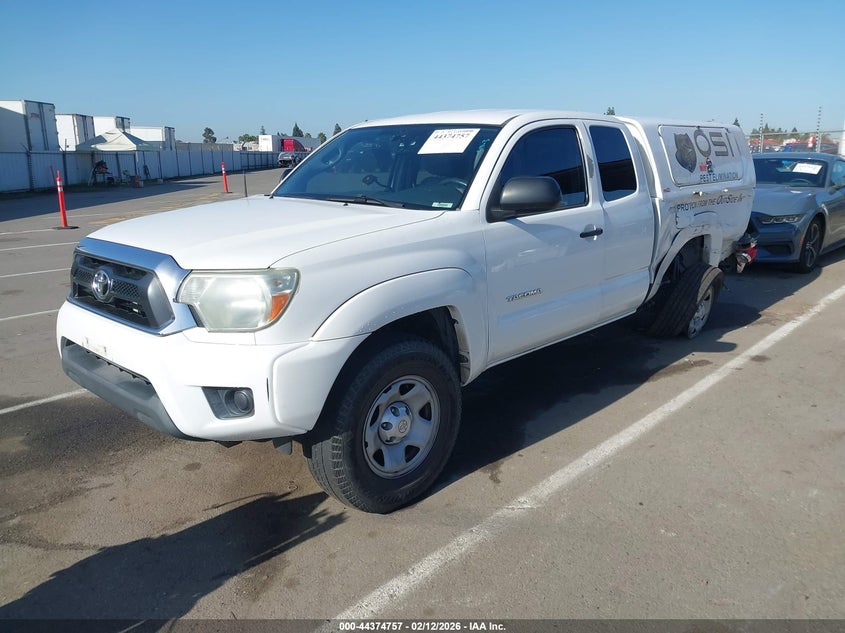 2013 Toyota Tacoma VIN 5TFTX4GN7DX025377 IAAI salvage auction — LEFT REAR, Salvage (California), sold $3,800 on 2026-07-07 (photo 2)