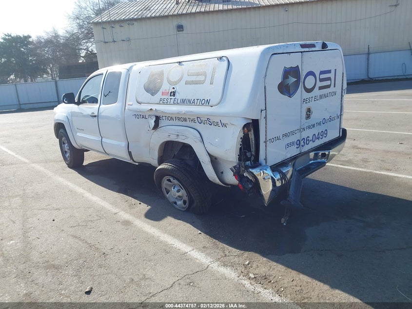 2013 Toyota Tacoma VIN 5TFTX4GN7DX025377 IAAI salvage auction — LEFT REAR, Salvage (California), sold $3,800 on 2026-07-07 (photo 3)