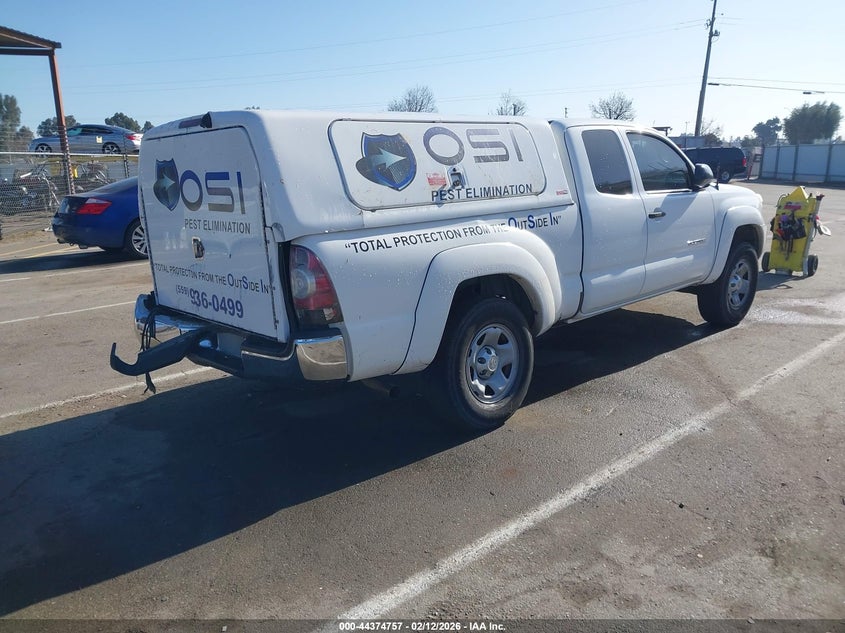 2013 Toyota Tacoma VIN 5TFTX4GN7DX025377 IAAI salvage auction — LEFT REAR, Salvage (California), sold $3,800 on 2026-07-07 (photo 4)