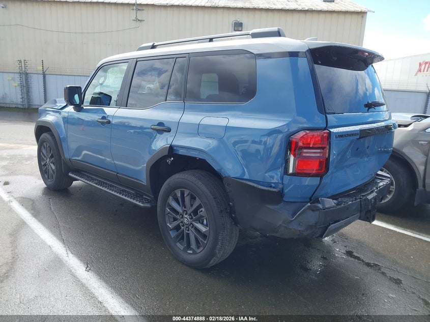 2026 Toyota Land cruiser VIN JTEABFAJ8TK057415 IAAI salvage auction — RIGHT FRONT, Salvage (California), sold $26,050 on 2026-07-07 (photo 3)