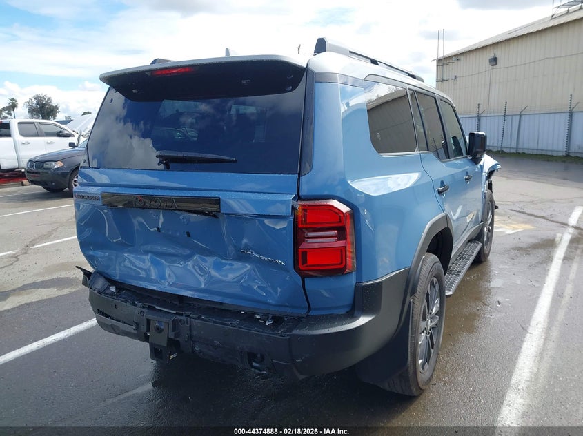 2026 Toyota Land cruiser VIN JTEABFAJ8TK057415 IAAI salvage auction — RIGHT FRONT, Salvage (California), sold $26,050 on 2026-07-07 (photo 4)