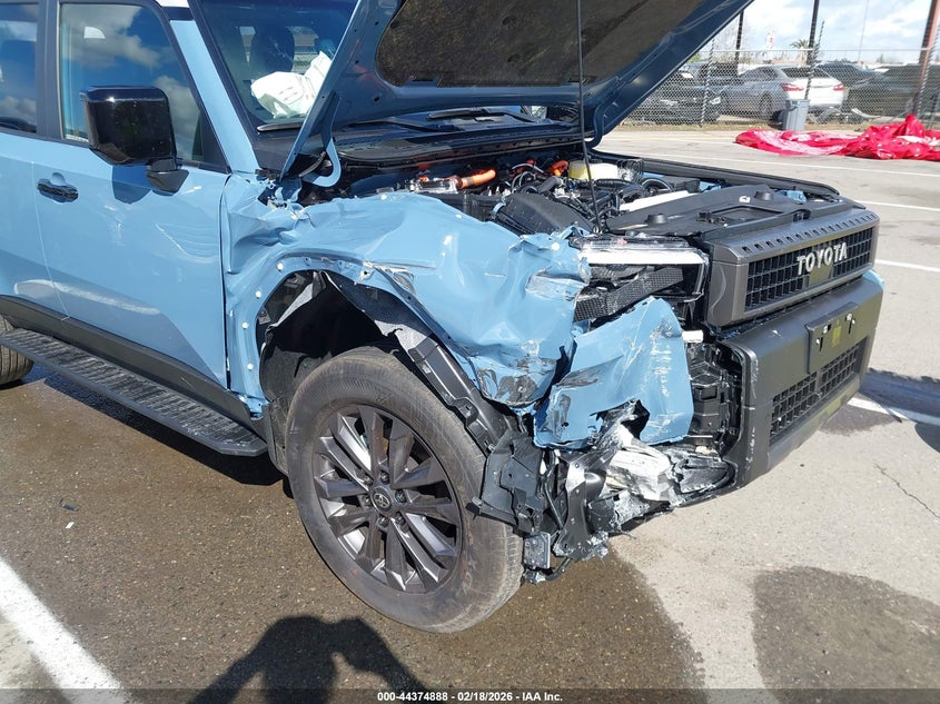 2026 Toyota Land cruiser VIN JTEABFAJ8TK057415 IAAI salvage auction — RIGHT FRONT, Salvage (California), sold $26,050 on 2026-07-07 (photo 6)