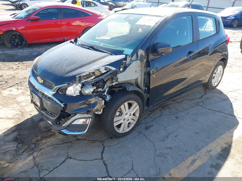 2021 Chevrolet Spark VIN KL8CD6SA2MC748658 IAAI salvage auction — FRONT END, Salvage Title, sold $25 on 2026-07-22 (photo 6)