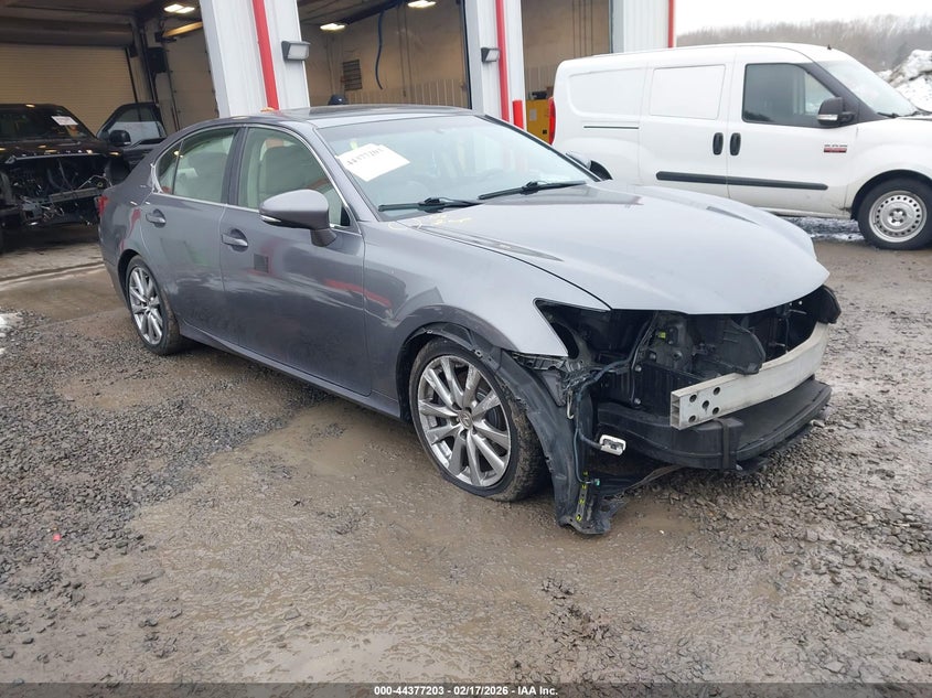 2014 Lexus Gs VIN JTHBE1BL8E5043565 IAAI salvage auction — FRONT END, Salvage Title, sold $1,925 on 2026-07-22 (photo 1)