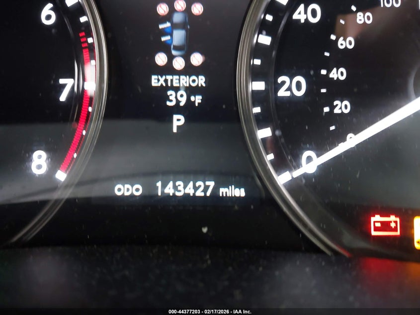 2014 Lexus Gs VIN JTHBE1BL8E5043565 IAAI salvage auction — FRONT END, Salvage Title, sold $1,925 on 2026-07-22 (photo 7)