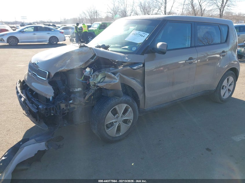 2015 Kia Soul VIN KNDJN2A21F7134212 IAAI salvage auction — FRONT END, Salvage Title, sold $975 on 2026-07-13 (photo 2)