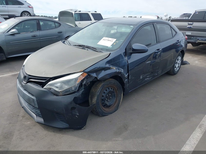 2016 Toyota Corolla VIN 5YFBURHE6GP544925 IAAI salvage auction — LEFT FRONT, Salvage Title, sold $2,400 on 2026-07-22 (photo 2)
