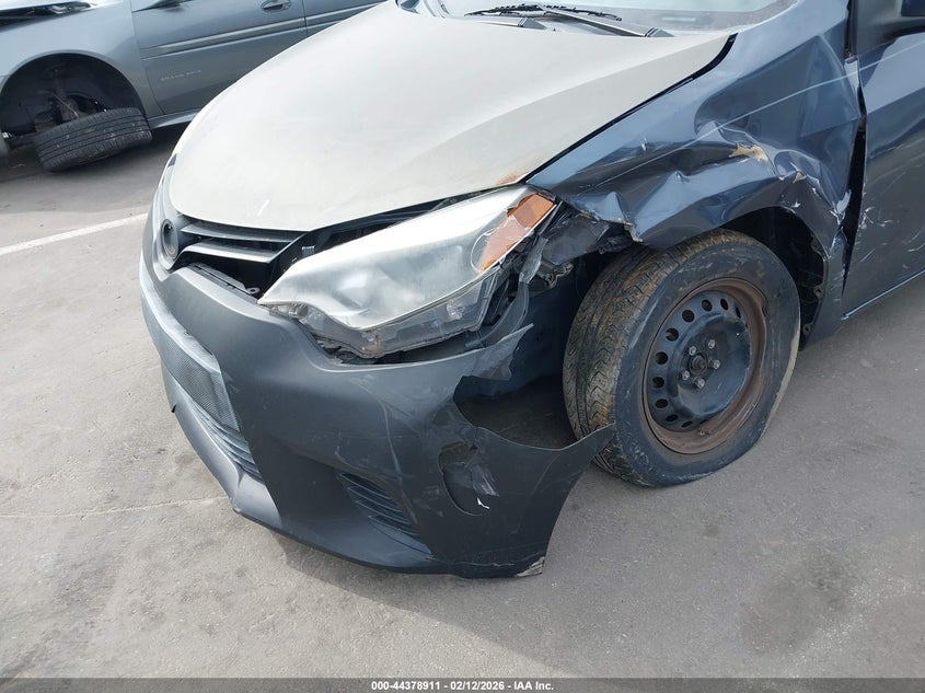 2016 Toyota Corolla VIN 5YFBURHE6GP544925 IAAI salvage auction — LEFT FRONT, Salvage Title, sold $2,400 on 2026-07-22 (photo 6)