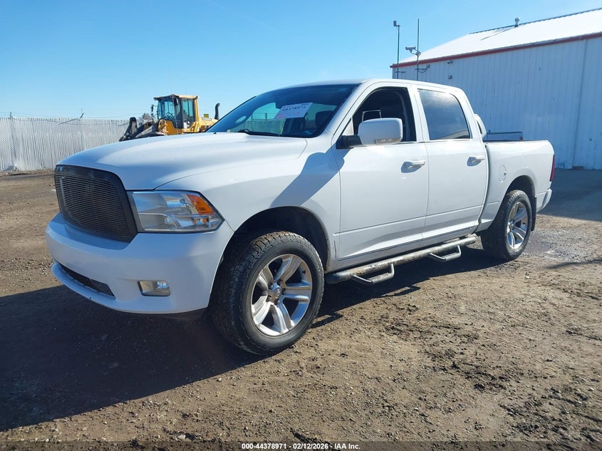 2012 Ram 1500 VIN 1C6RD7MT7CS278094 IAAI salvage auction — HAIL, Salvage Title, sold $3,200 on 2026-07-12 (photo 2)