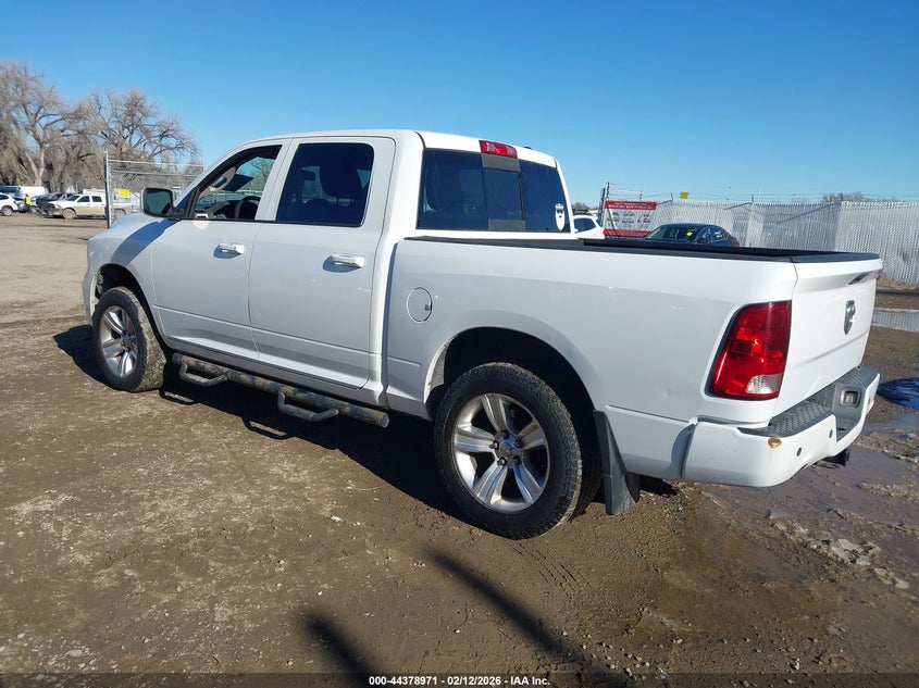 2012 Ram 1500 VIN 1C6RD7MT7CS278094 IAAI salvage auction — HAIL, Salvage Title, sold $3,200 on 2026-07-12 (photo 3)