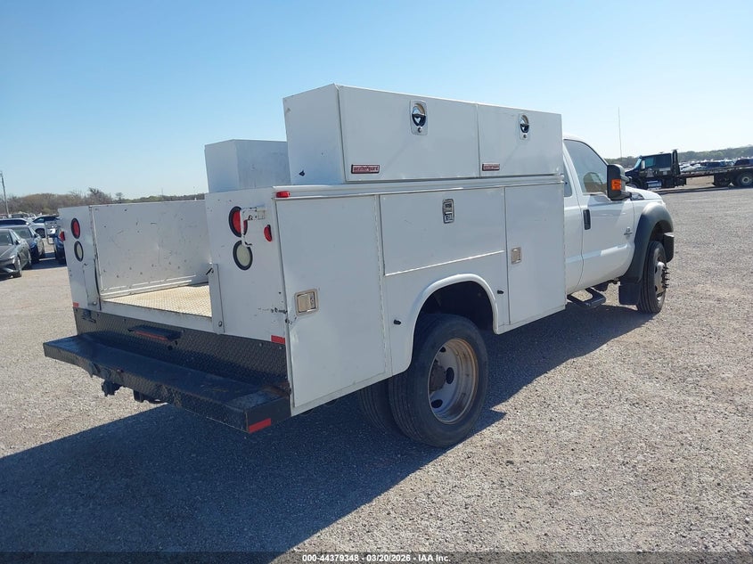 2014 Ford F-550 chassis VIN 1FD0X5HT2EEA04872 IAAI salvage auction — NORMAL WEAR, Sf97 (Texas), sold $9,850 on 2026-07-07 (photo 4)