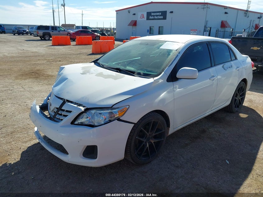 2013 Toyota Corolla VIN 5YFBU4EE0DP123415 IAAI salvage auction — FRONT END, Salvage Title, sold $1,850 on 2026-07-07 (photo 2)