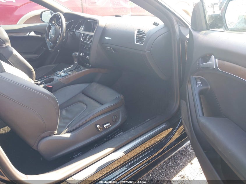 2015 Audi A5 VIN WAUMFAFR8FA036756 IAAI salvage auction — SIDE, Clear (Oklahoma), sold $4,950 on 2026-07-31 (photo 5)