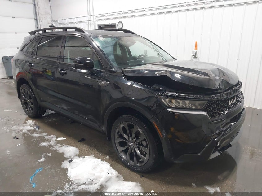 2022 Kia Sorento VIN 5XYRHDLF2NG144111 IAAI salvage auction — FRONT END, Original (Alaska), sold $4,875 on 2026-07-17 (photo 1)