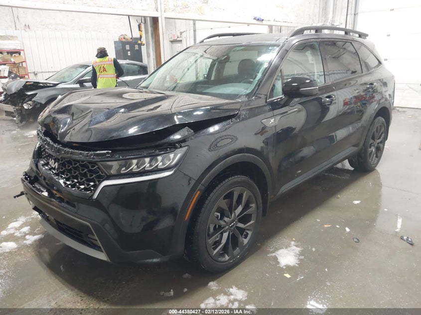 2022 Kia Sorento VIN 5XYRHDLF2NG144111 IAAI salvage auction — FRONT END, Original (Alaska), sold $4,875 on 2026-07-17 (photo 2)